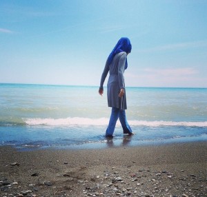 Khadija Hamdar - Hijab on the Beach